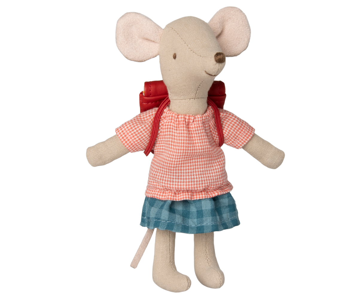 Tricycle mouse- Big Sister , Red