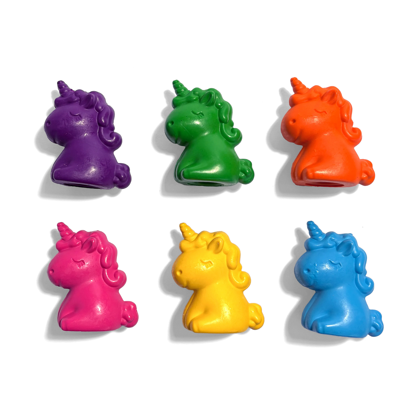 Unicorn Party Finger Crayons - Set of 6