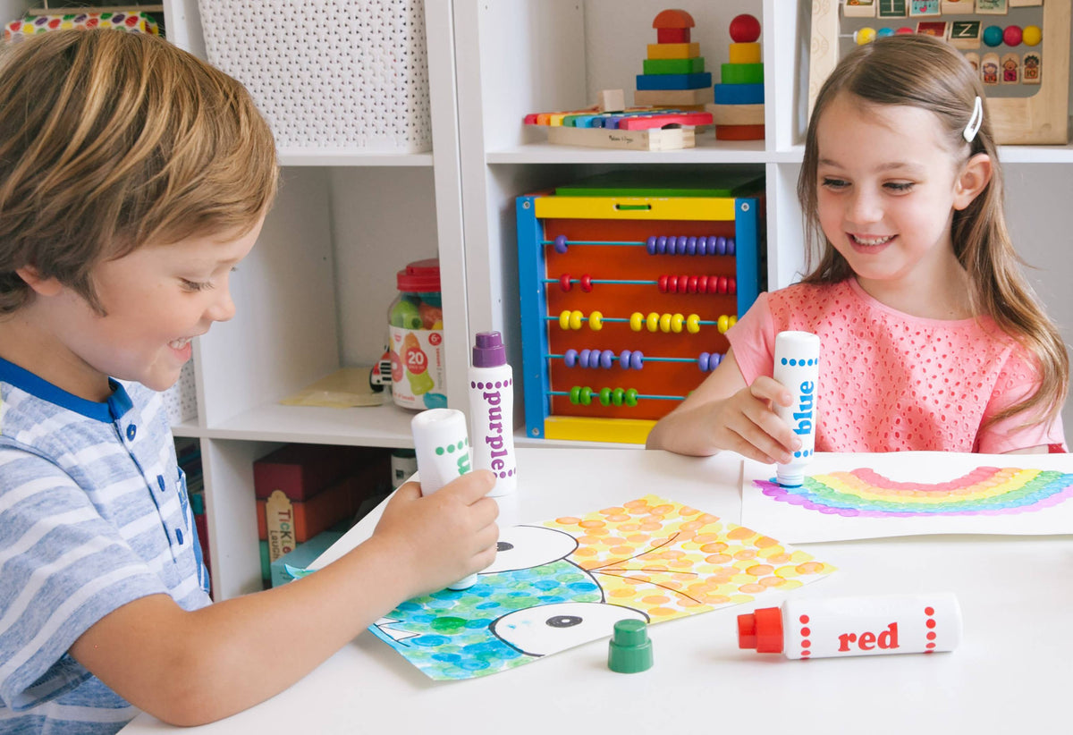 Do A Dot Art! Rainbow Dot Markers - Set of 4- Made in USA