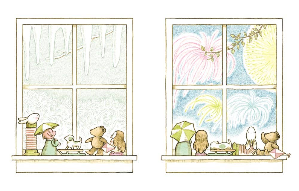 Waiting : Kevin Henkes