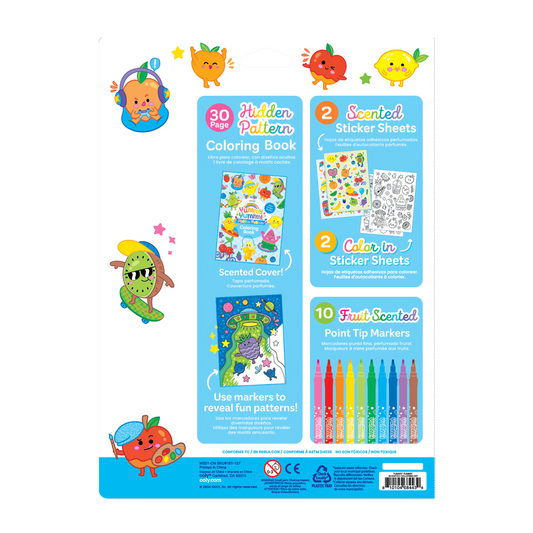 Yummy Yummy: Scented Coloring Kit
