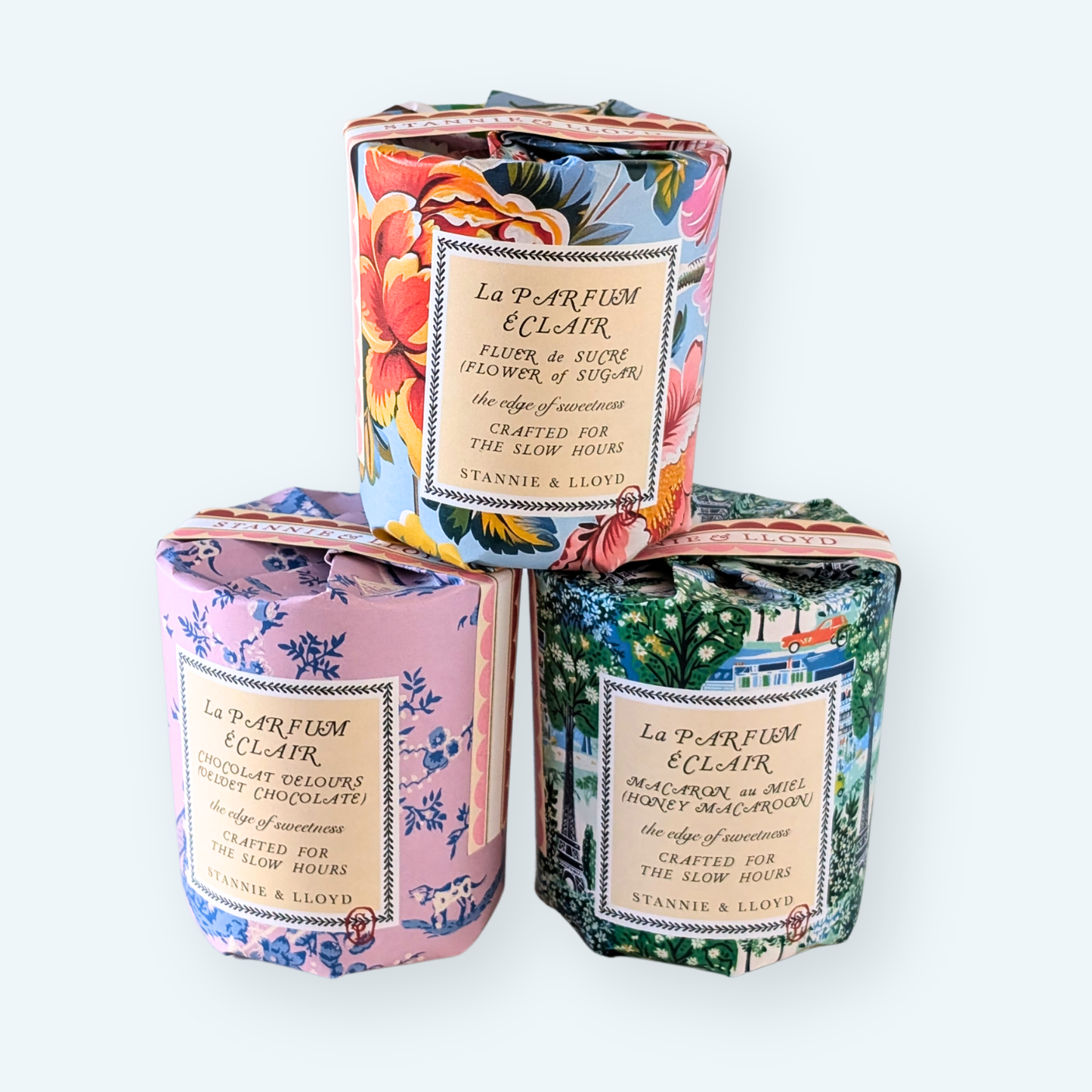 Gift Wrap Candle - Modern Floral