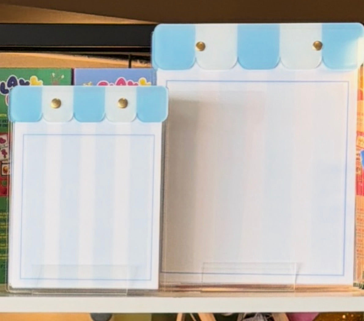 Swag Blue Cabana Stripe Large Notepad