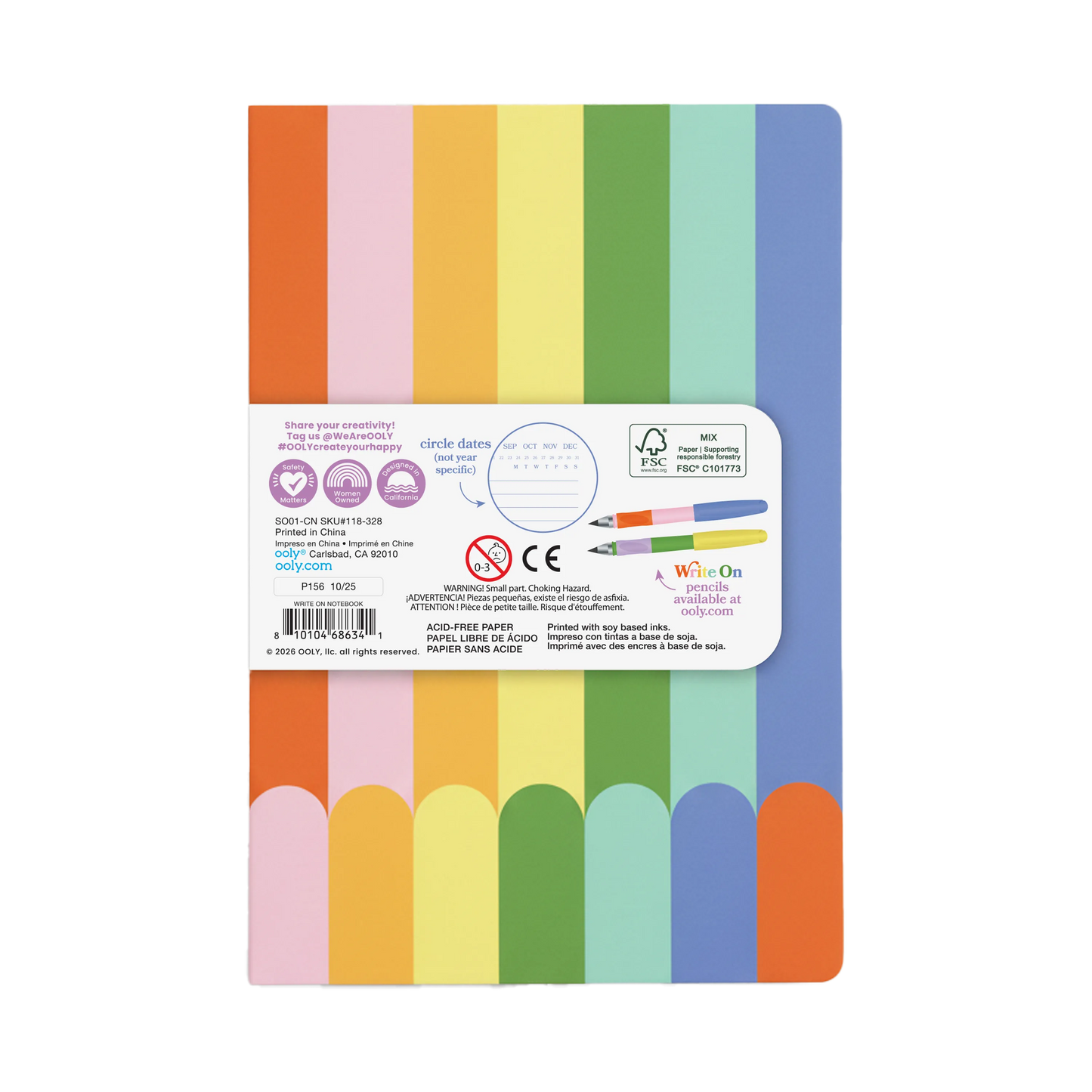 Write On: Notebook (5.8" x 8.3")