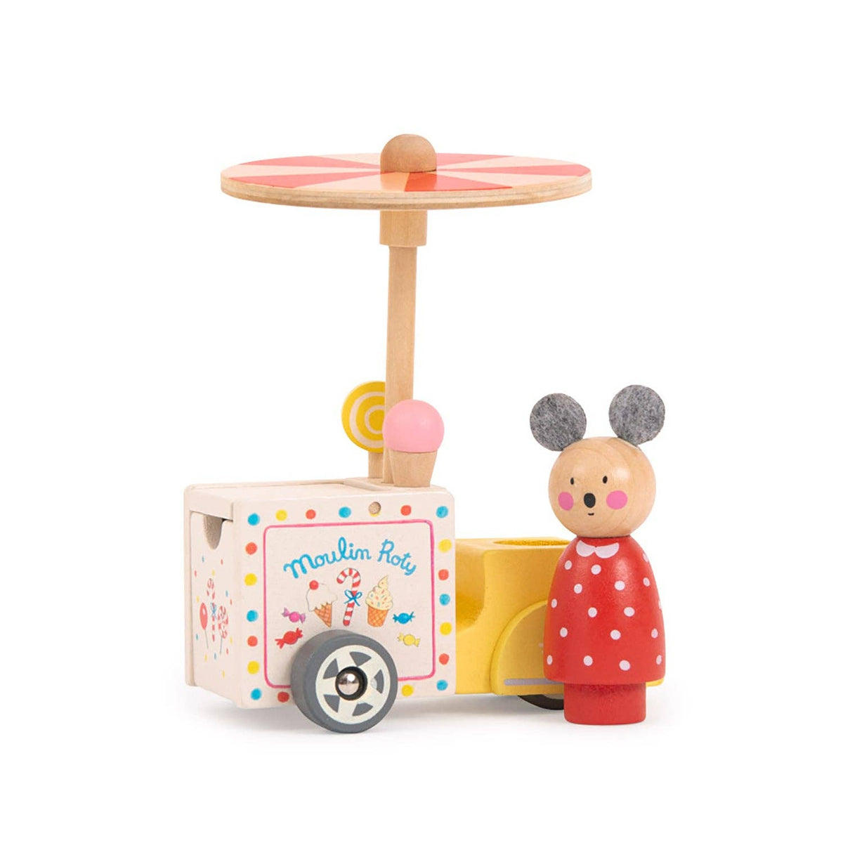 Ice cream tricycle - The Big Family - Moulin Roty