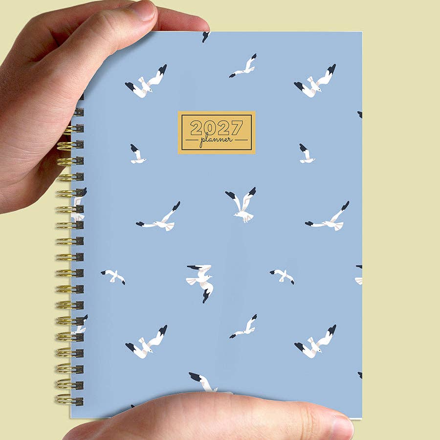 2027 Seagulls Medium Weekly Monthly Planner