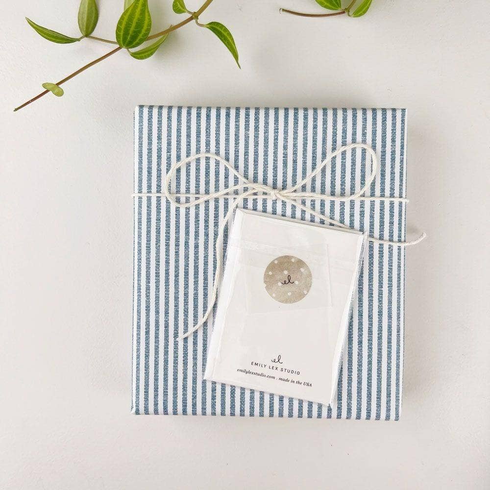 Hydrangea mini enclosure notecard