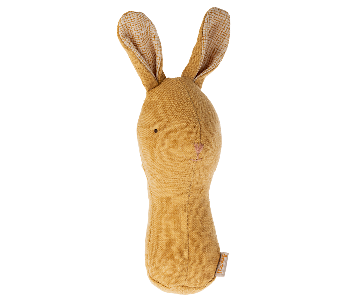 Lullaby friends, Bunny rattle- Dusty Yellow