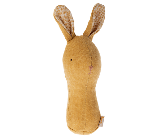 Lullaby friends, Bunny rattle- Dusty Yellow