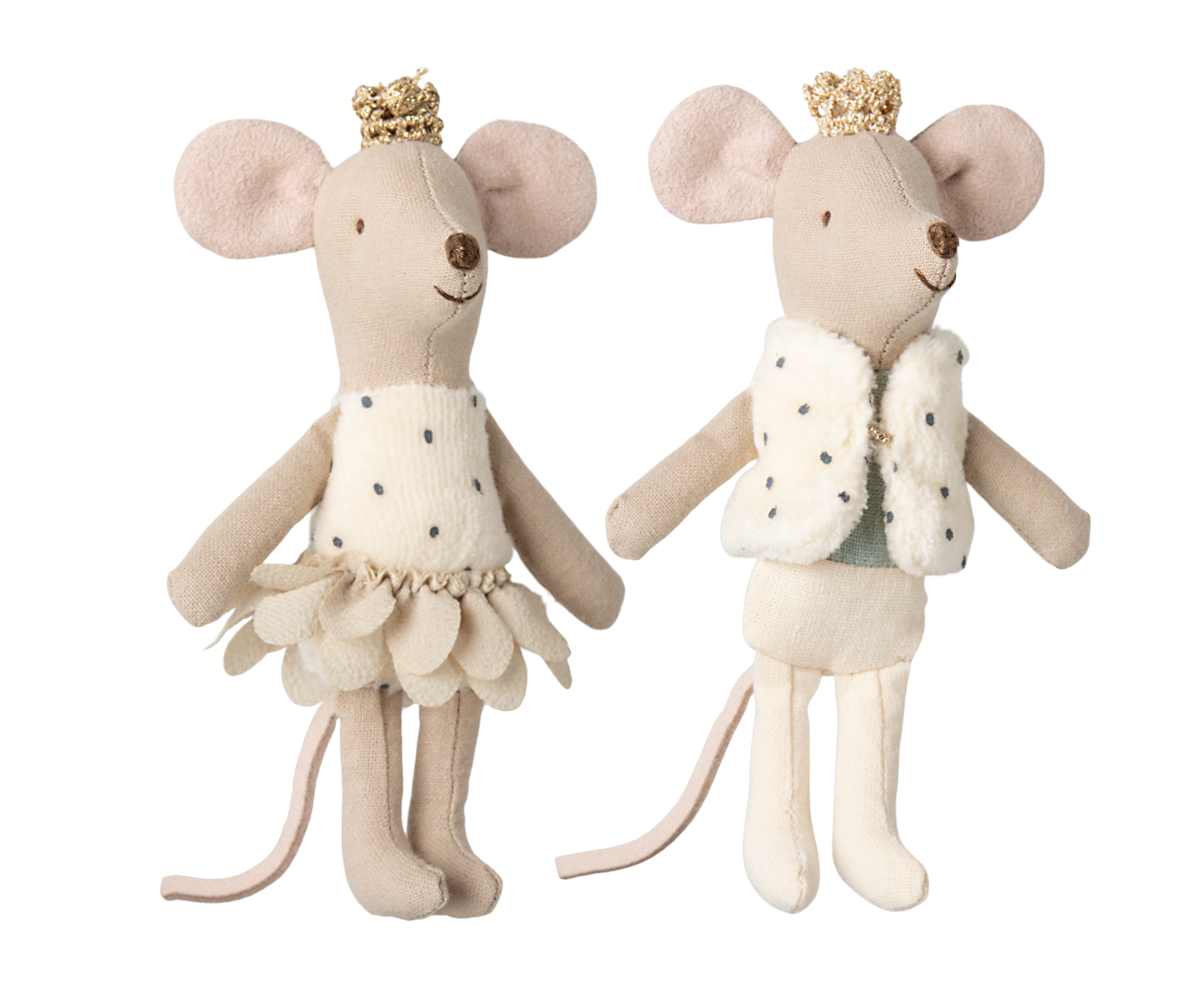 Royal Twin Mice- Little sister and Little brother in matchbox