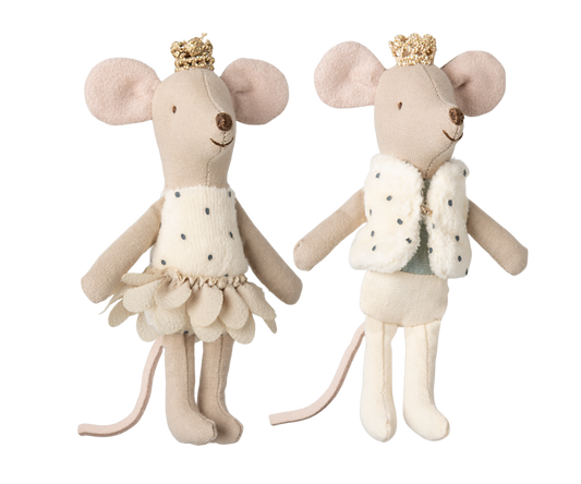 Royal Twin Mice- Little sister and Little brother in matchbox