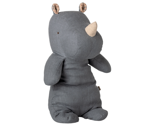Safari friends Rhino, medium- Dusty Blue