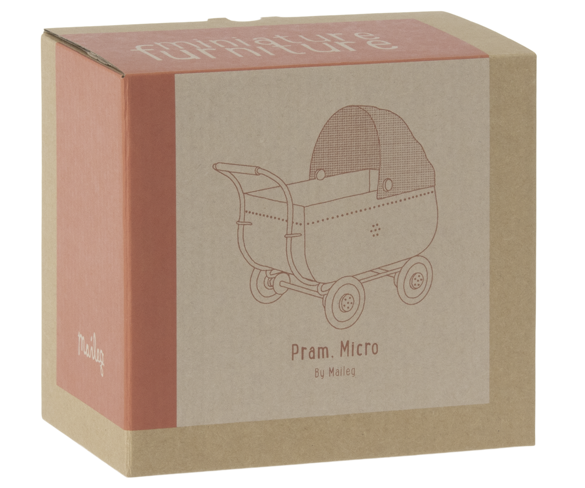 Pram Mouse - Coral
