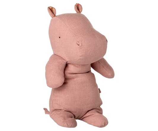Safari friends, Hippo, Medium- Light Rose