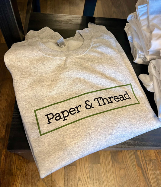 Paper & Thread Crew Neck Sweatshirt