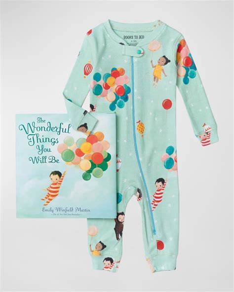 The Wonderful Things You Will Be Pajama and Book Set
