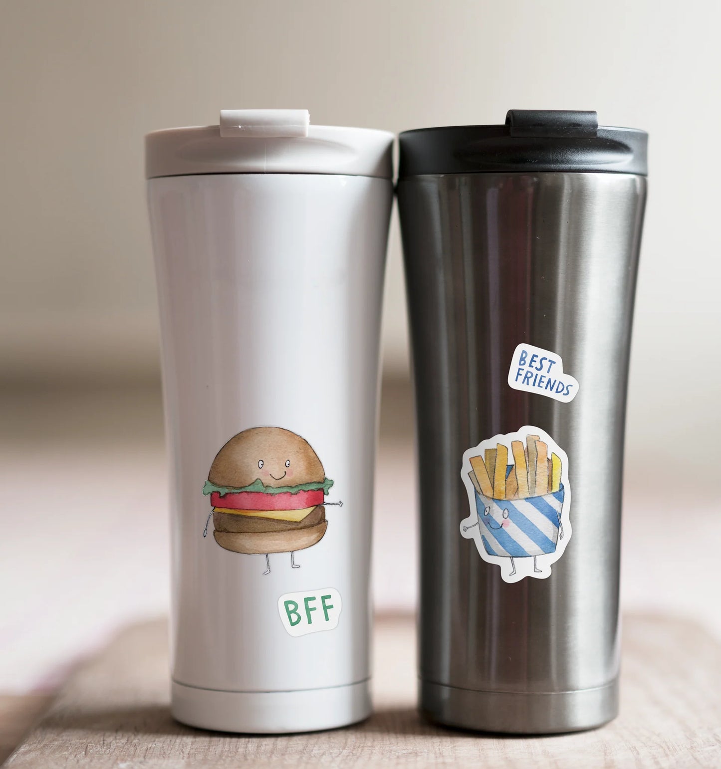 Bff Burger & Fry Sticker Sheet