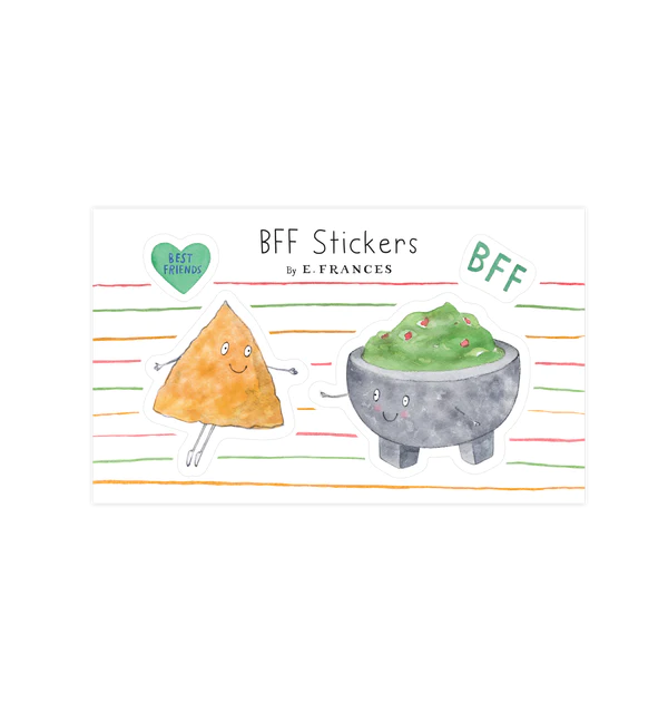 Bff Chip & Guac Sticker Sheet