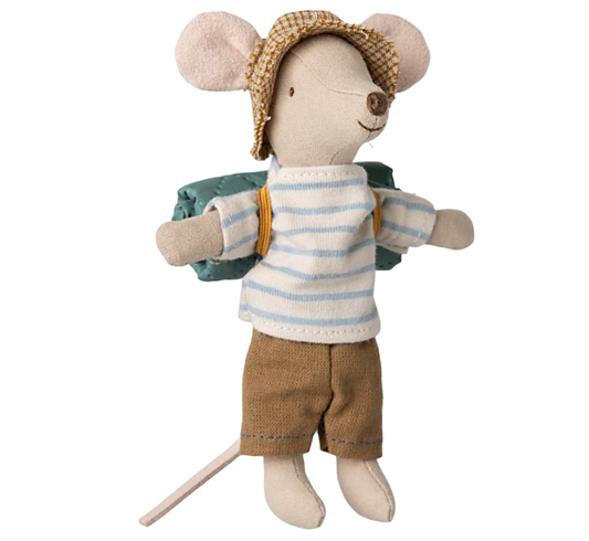 Maileg Big Brother Hiker Mouse