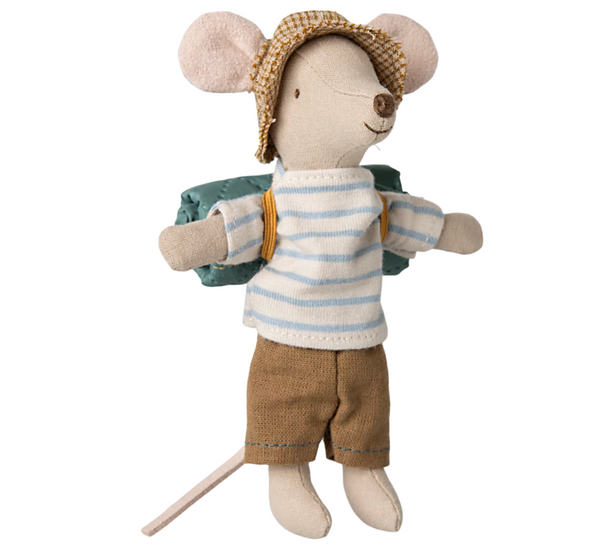 Maileg Big Brother Hiker Mouse