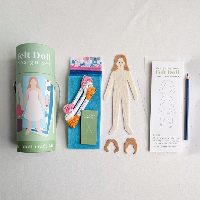 A Felt Doll Craft Kit