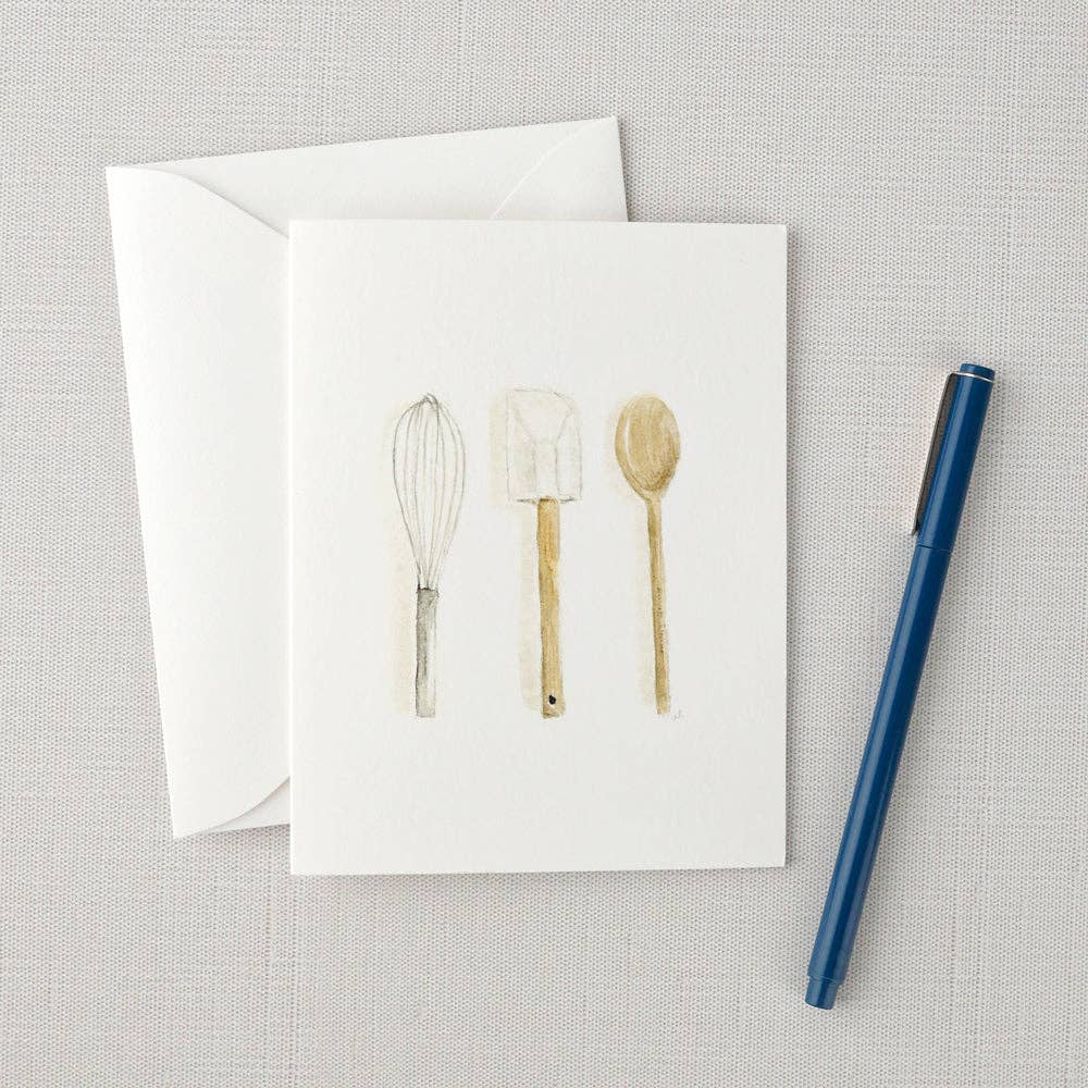 Baking notecard set