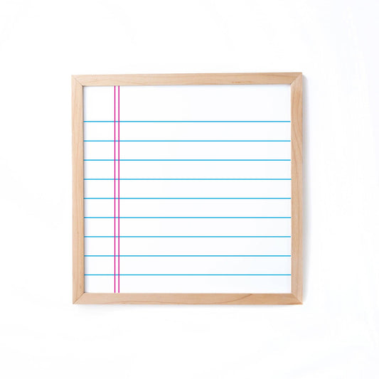 15x15 Magnetic Notebook Whiteboard for Back to School
