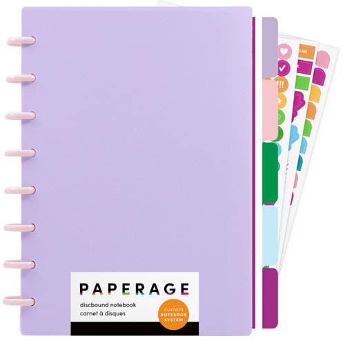 Medium Discbound Lined Journal Notebook