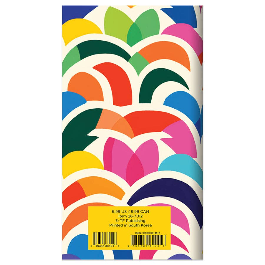 2026-2027 Color Burst Small Monthly Pocket Planner