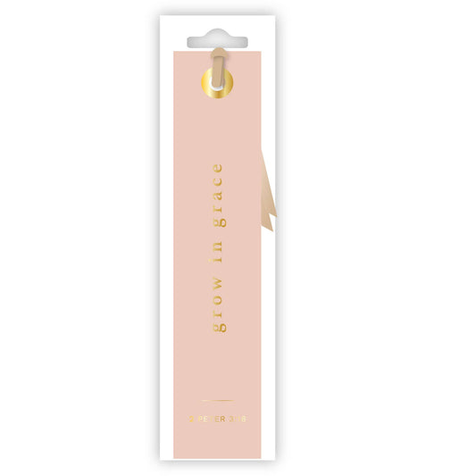 Church Notes Co. "Grow in Grace" Scripture Bookmark
