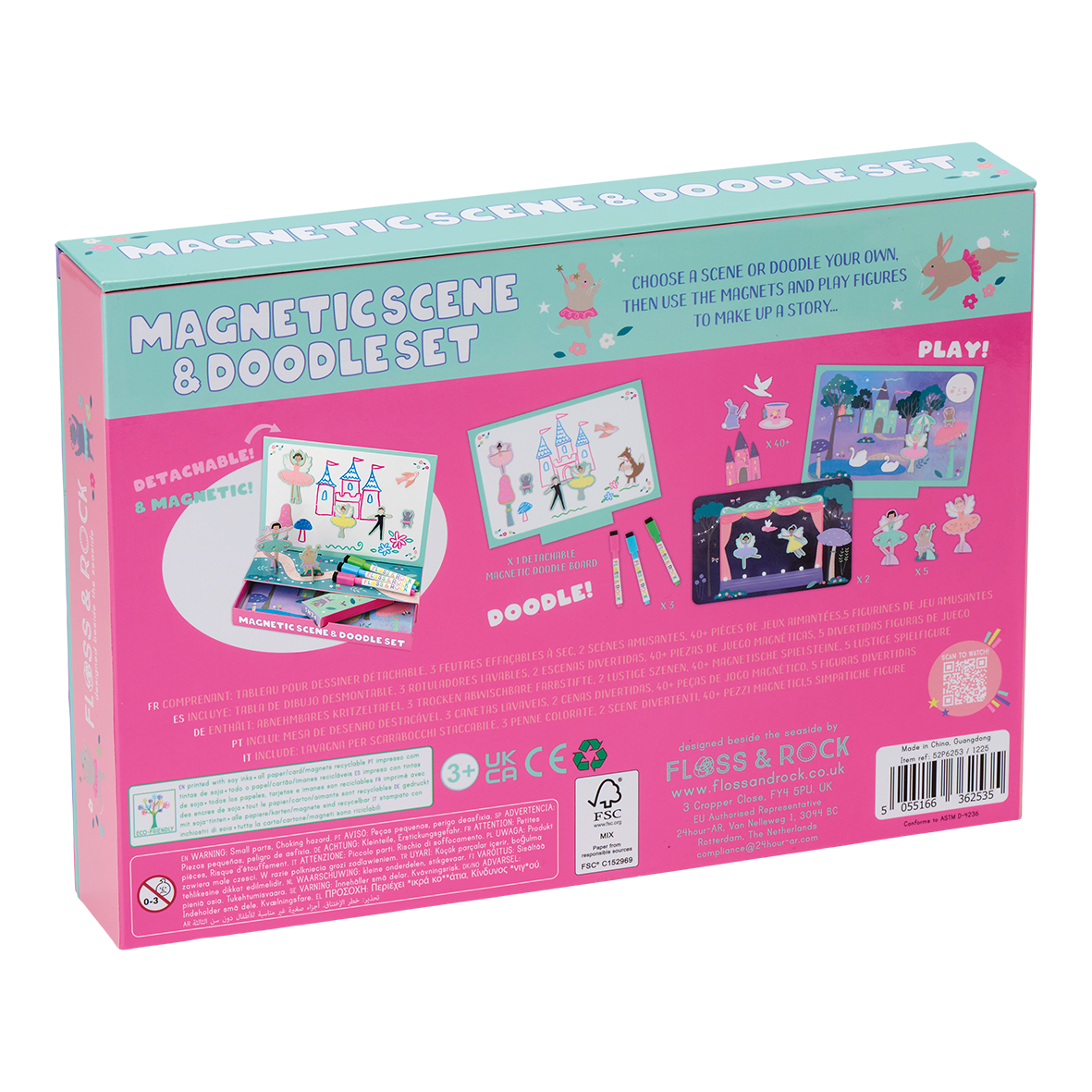 Floss & Rock Enchanted Magnetic Scene & Doodle Set