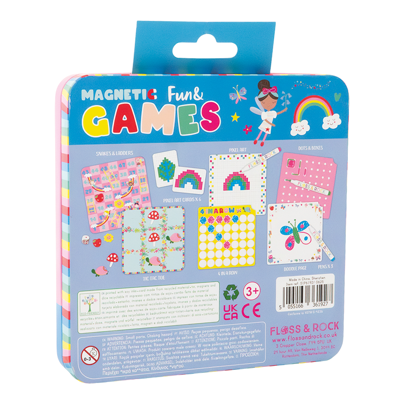 Floss & Rock Rainbow Fairy Magnetic Fun & Games