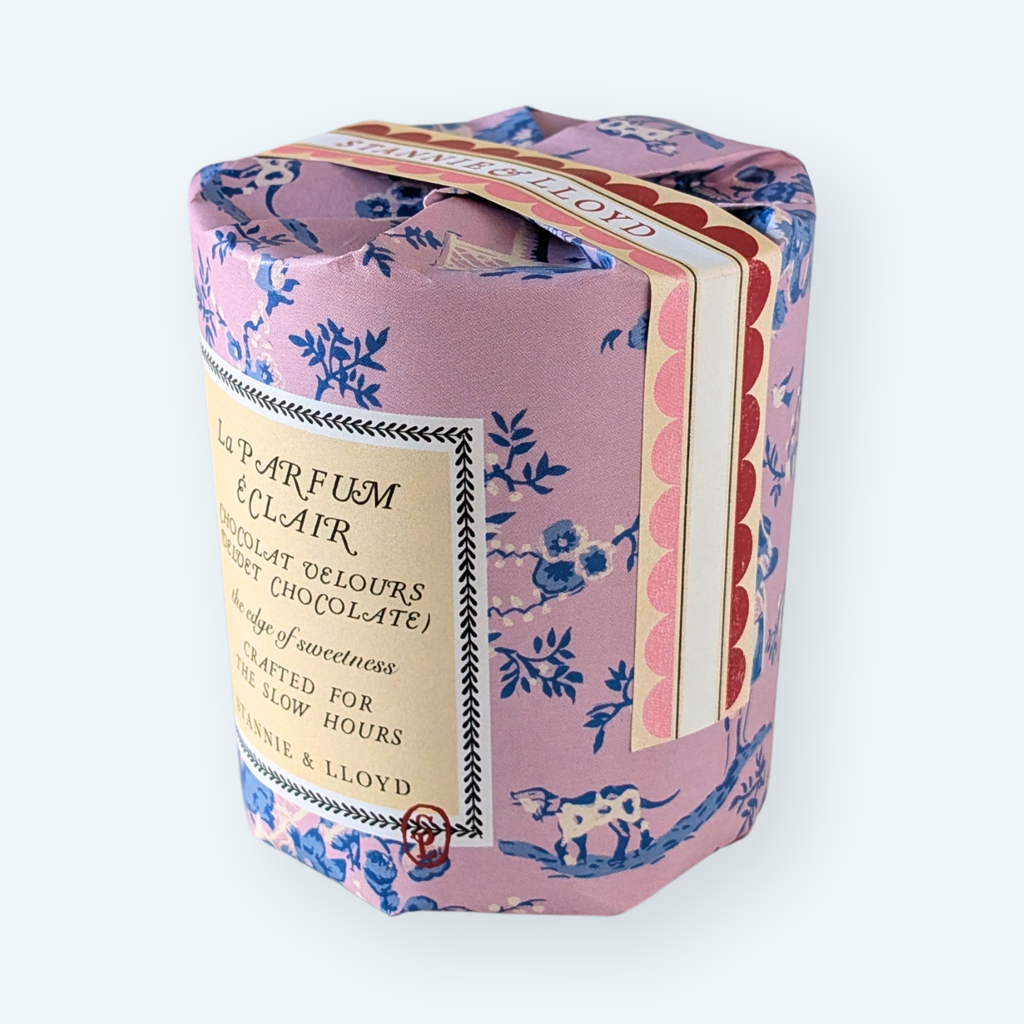 Gift Wrap Candle - Modern Toile