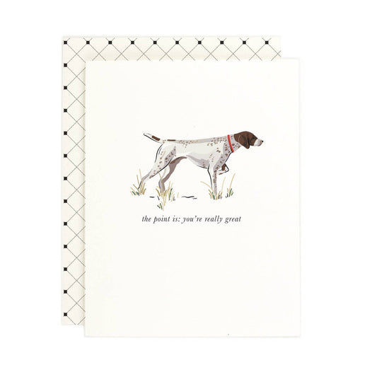 Pointer: You're Great: Single Card