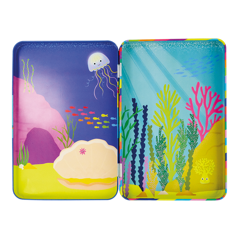 Floss & Rock Ocean Magnetic Playtime Tin