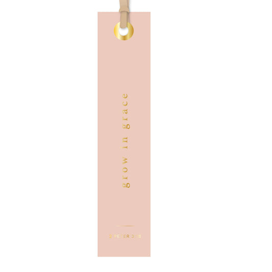 Church Notes Co. "Grow in Grace" Scripture Bookmark