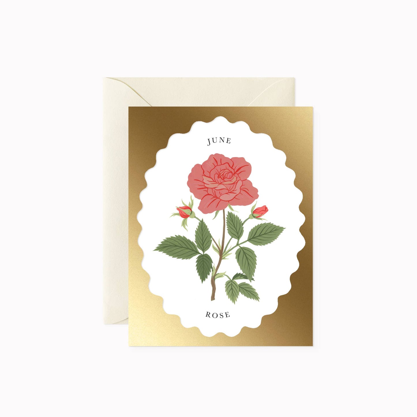 BIRHT MONTH FLOWER | JUNE | greeting card