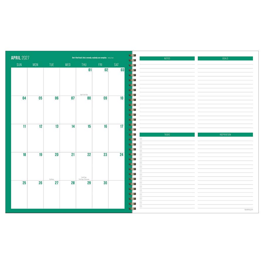 In the Jungle Large Weekly Monthly Planner 2026-2027