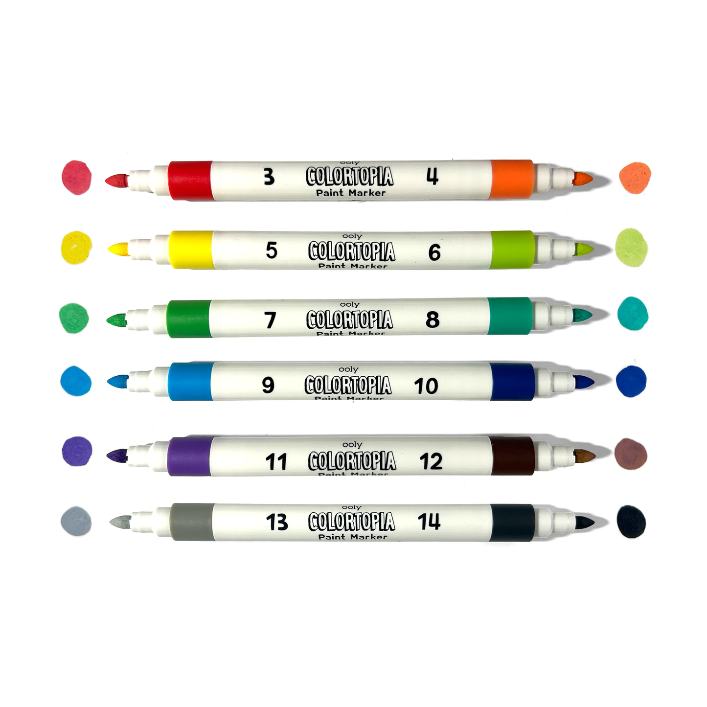 Colortopia: Paint Marker By Number Kit - Epic Adventures (8