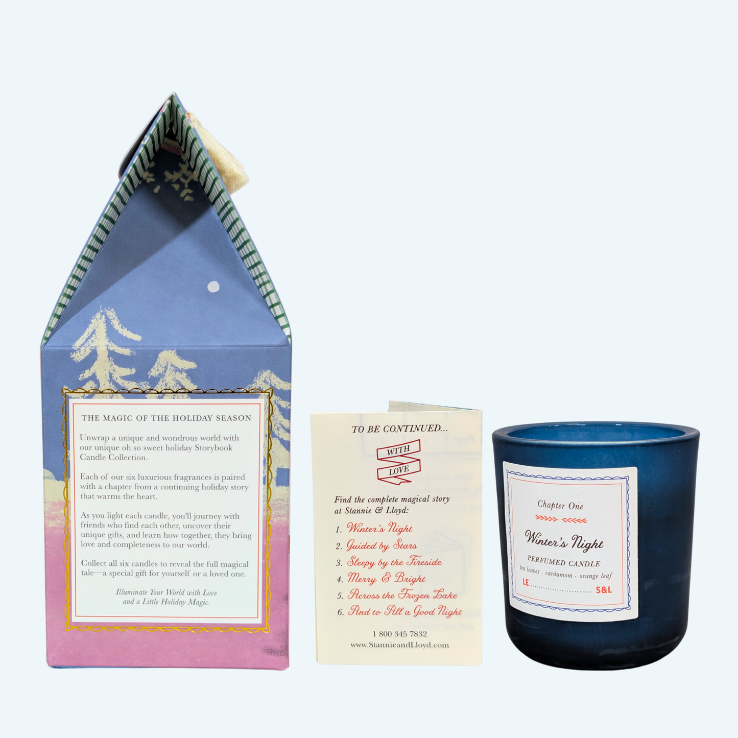 Holiday Storybook Candle - Winter's Night