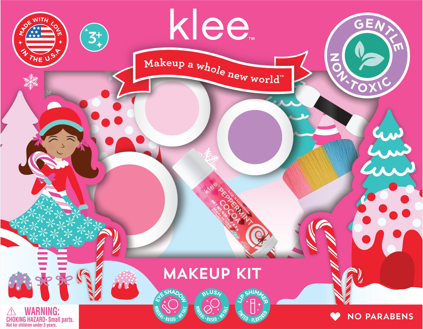 NEW! Sparkly Reindeer - Holiday Mineral Makeup Kit