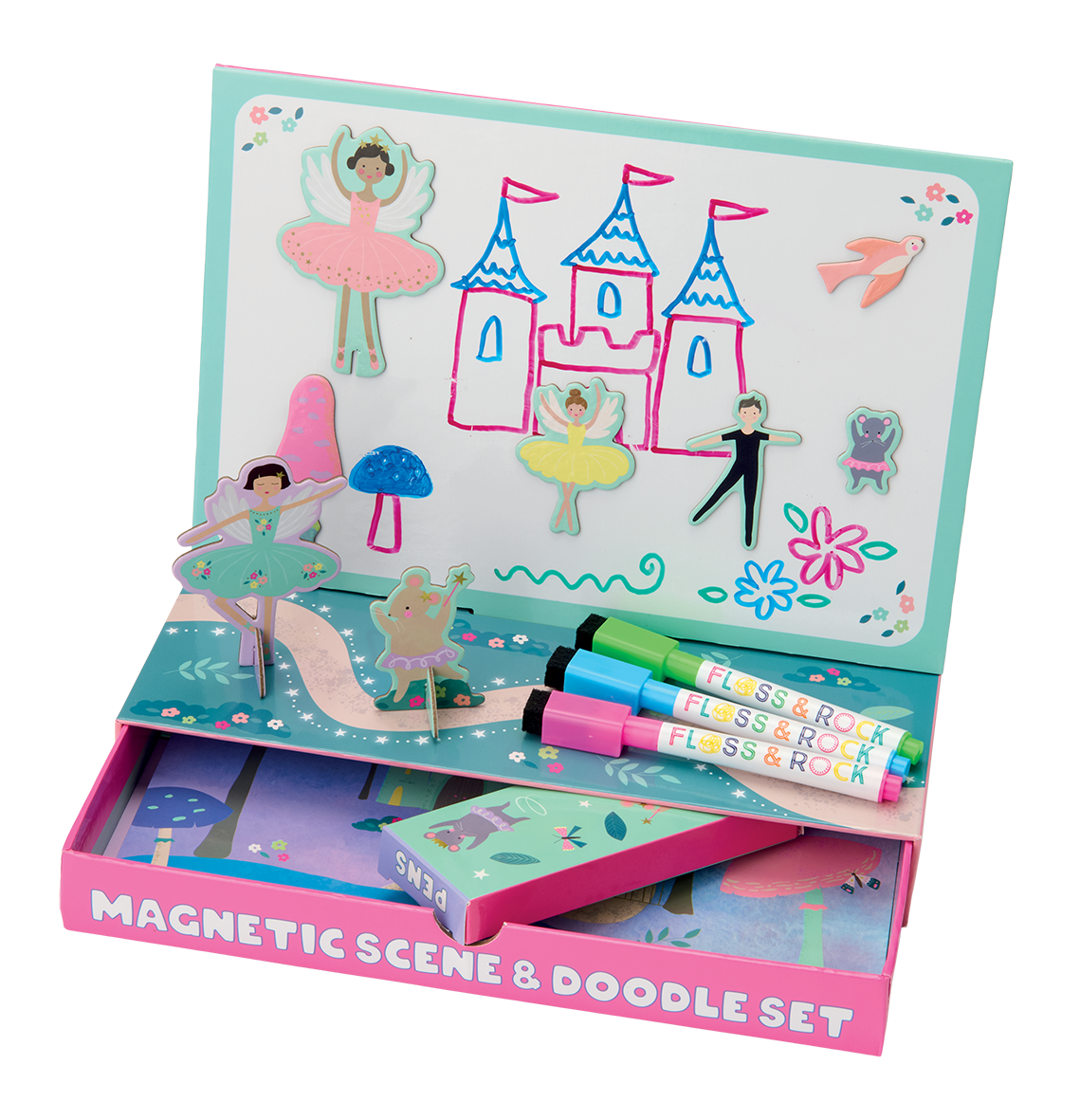 Floss & Rock Enchanted Magnetic Scene & Doodle Set