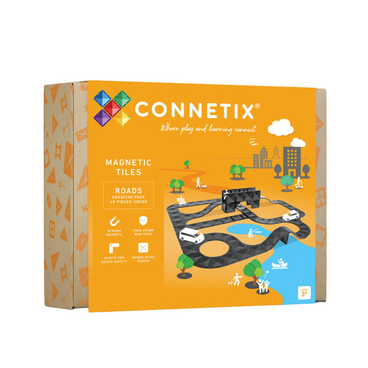 Connetix Creative Roads Pack 48 pc