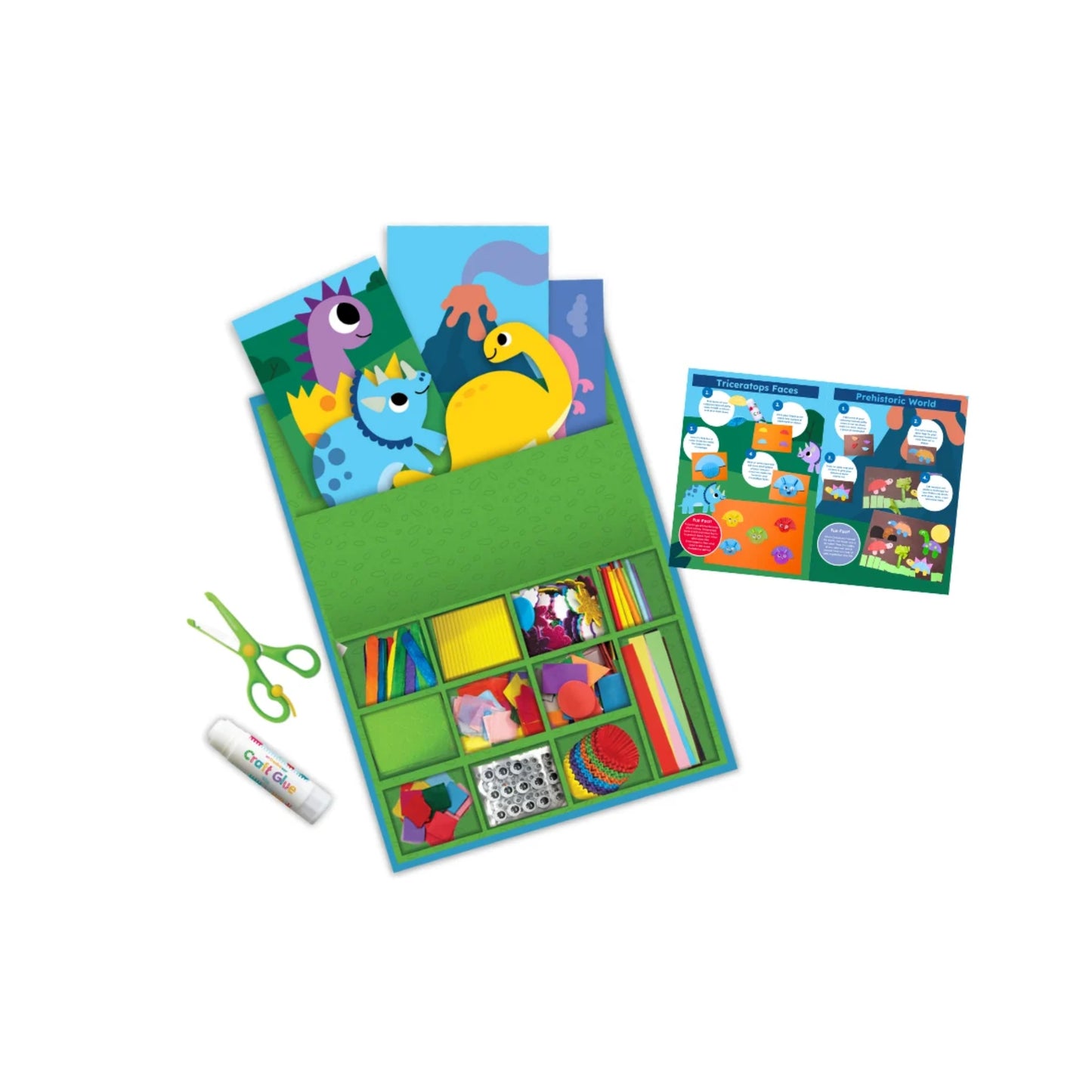 Connetix Dinosaur Collage Sensory Activity Box