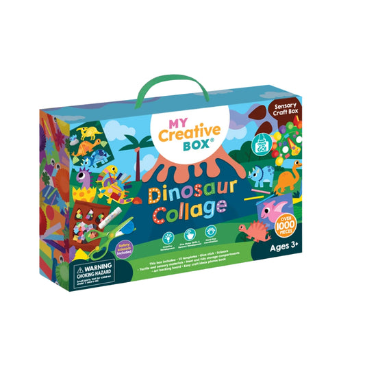 Connetix Dinosaur Collage Sensory Activity Box
