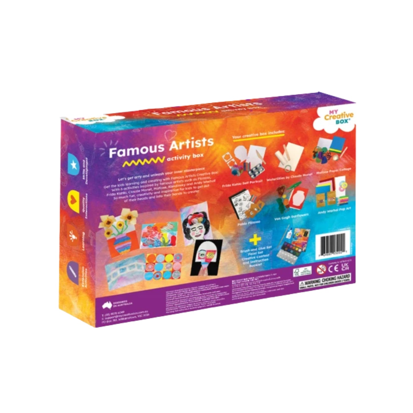 Connetix Famous Artists Craft Activity Box