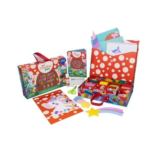 Connetix Unicorn and Fairy Collage Sensory Activity Box
