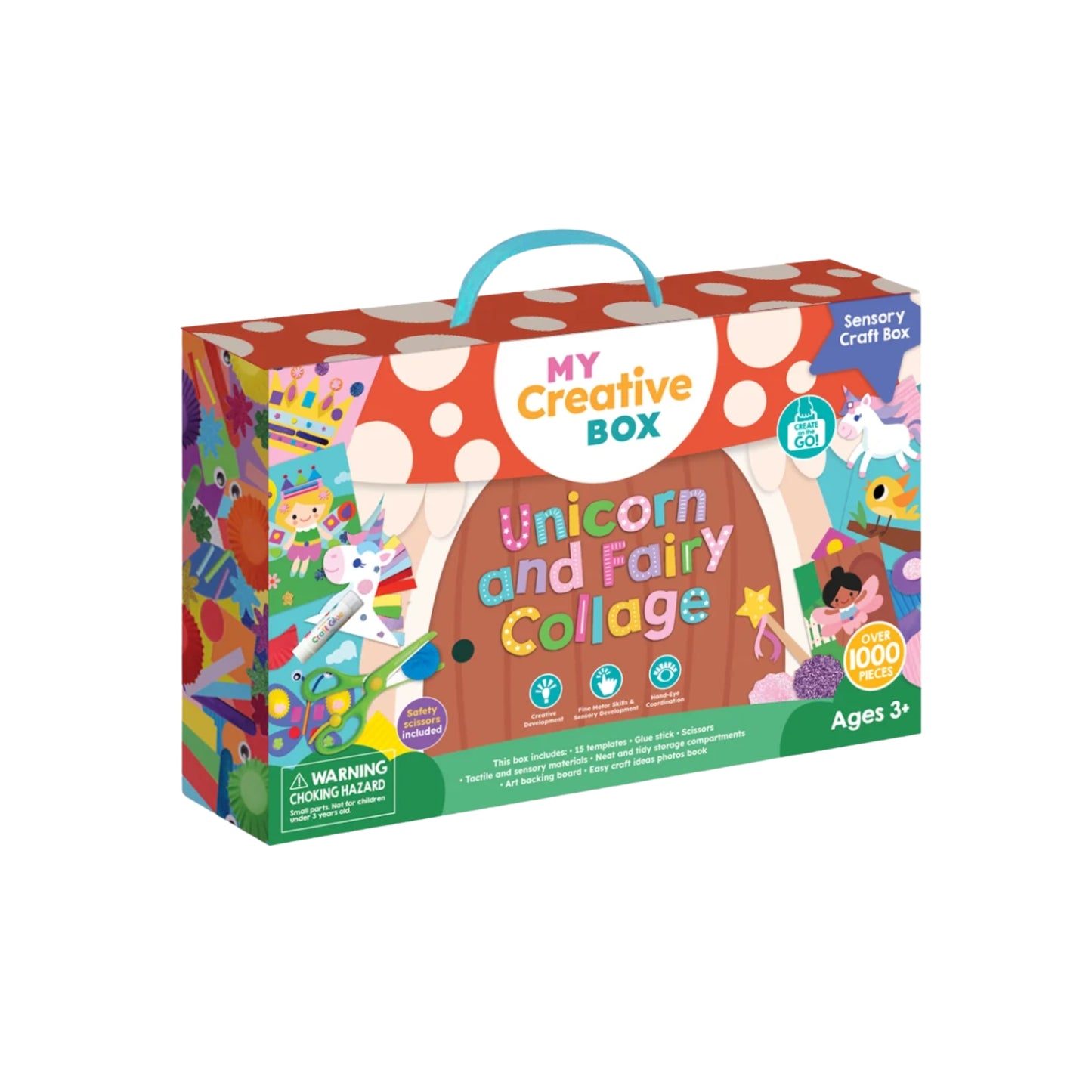 Connetix Unicorn and Fairy Collage Sensory Activity Box