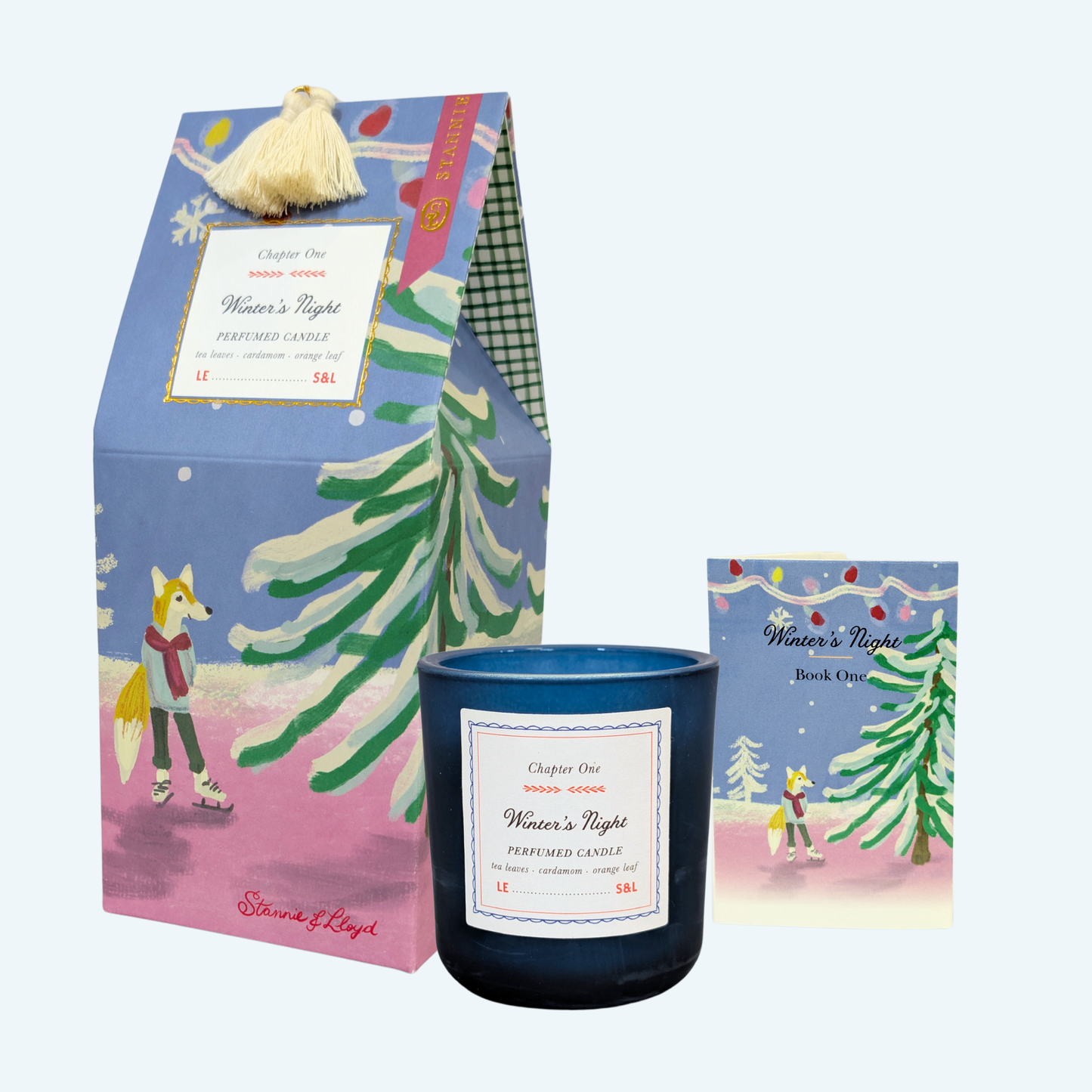 Holiday Storybook Candle - Winter's Night