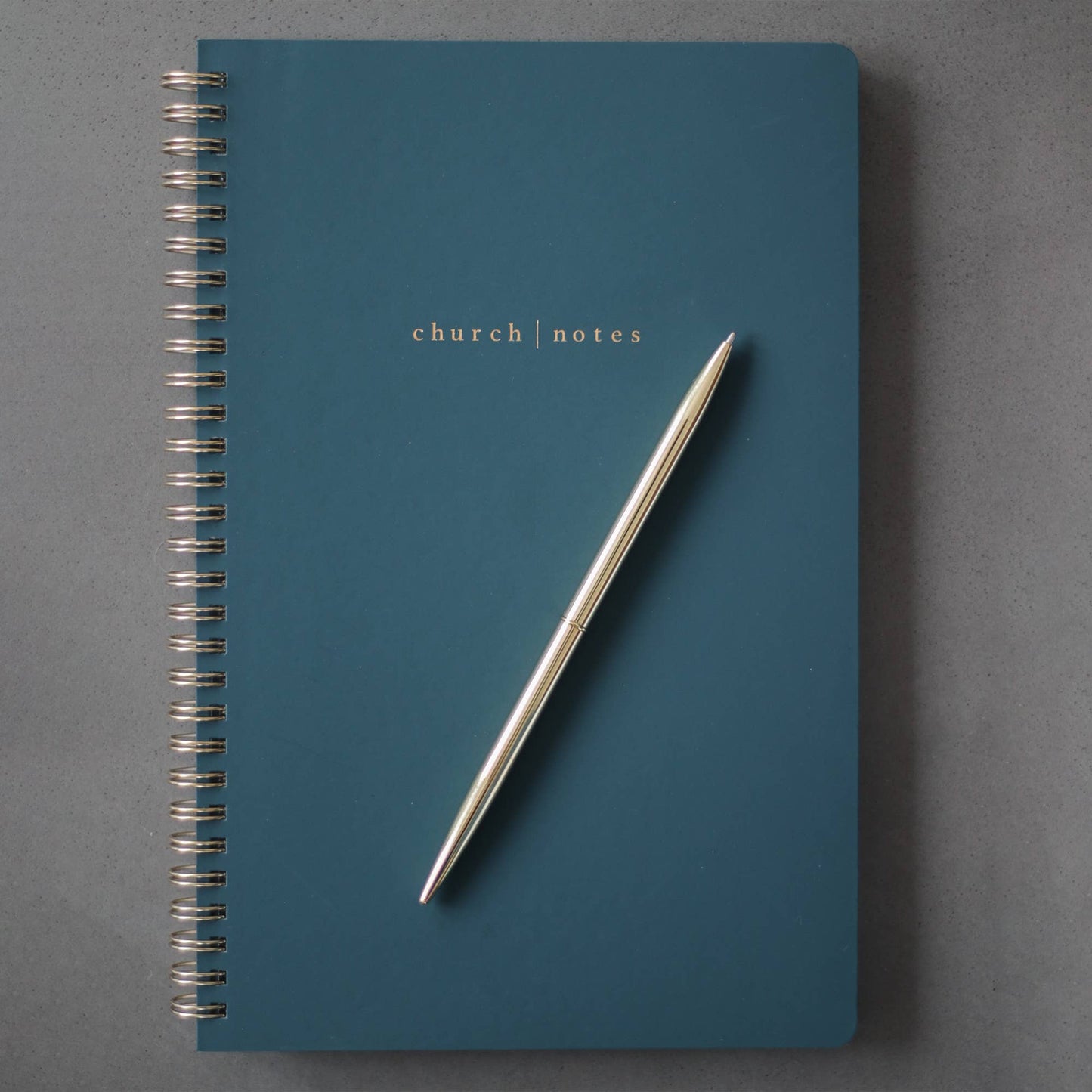 Church Notes Notebook - Navy